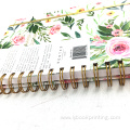 Popular spiral notebook journal wire bound notebooks